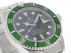 Thumbnail von Rolex Submariner Date Kermit - Flat4 - F Serie - MK1 - Full Set