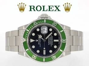 Thumbnail von Rolex Submariner Date Kermit - Flat4 - F Serie - MK1 - Full Set