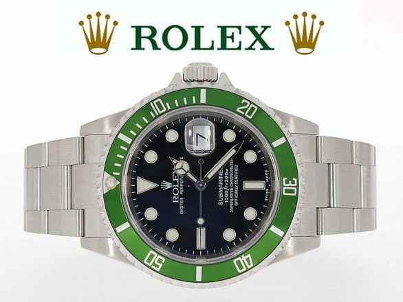  Rolex Submariner Date Kermit - Flat4 - F Serie - MK1 - Full Set 