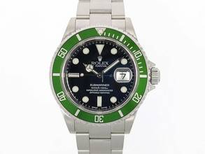 Thumbnail von Rolex Submariner Date Kermit - Flat4 - F Serie - MK1 - Full Set
