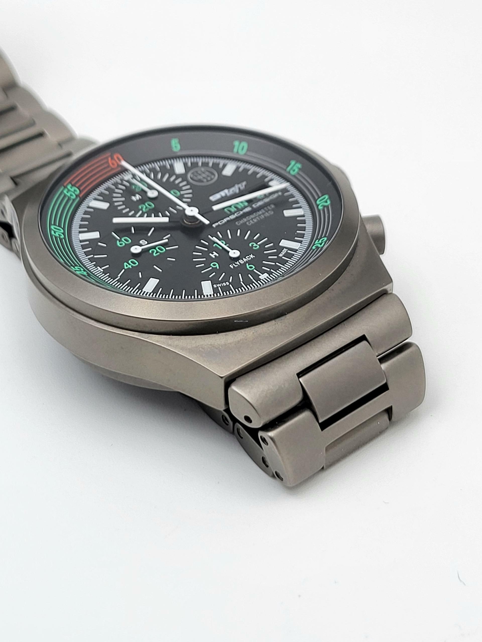 Thumbnail von Porsche Design 911 S/T Chronograph 1 Titan Limited Edition new Full Set