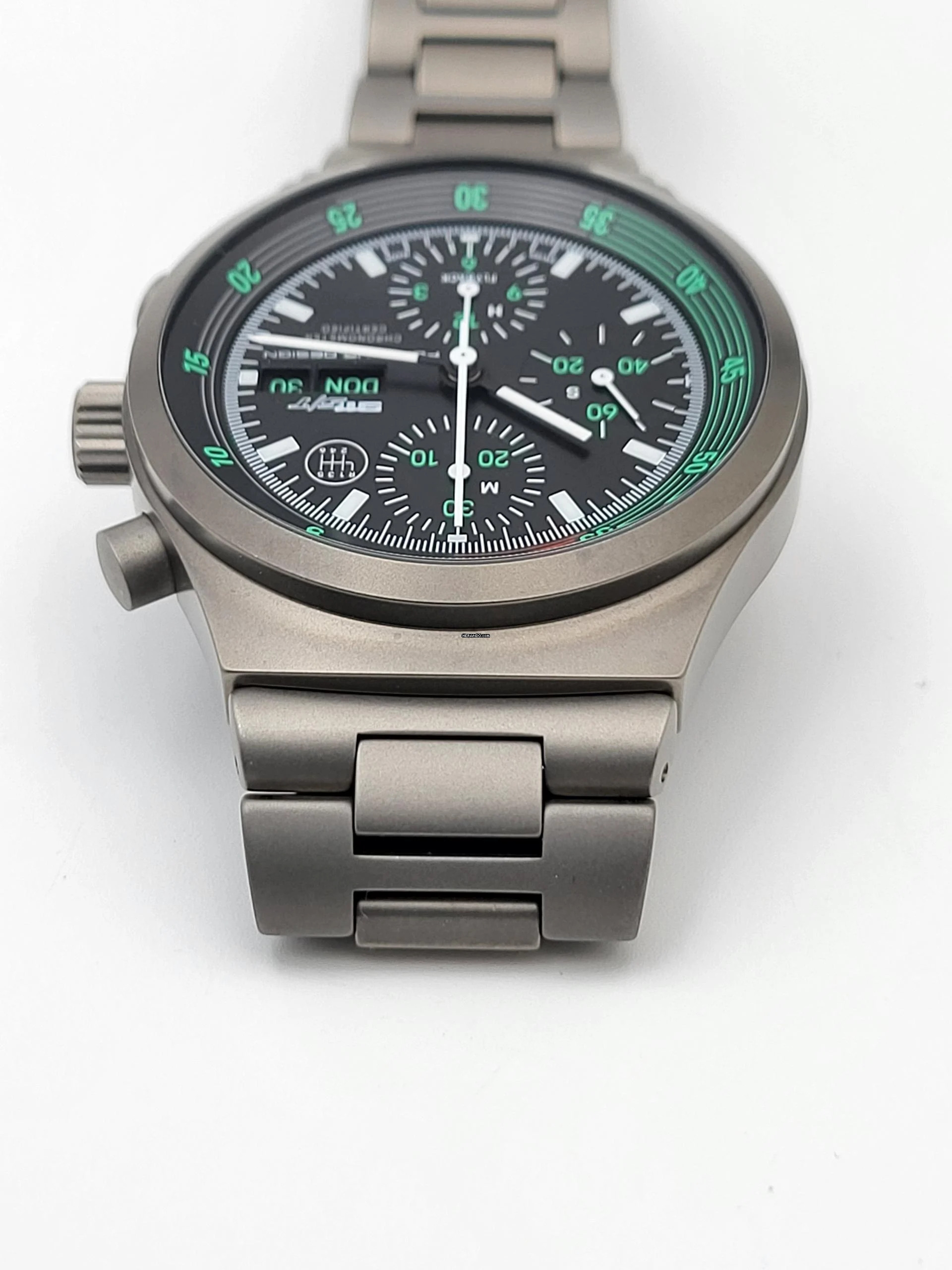Thumbnail von Porsche Design 911 S/T Chronograph 1 Titan Limited Edition new Full Set