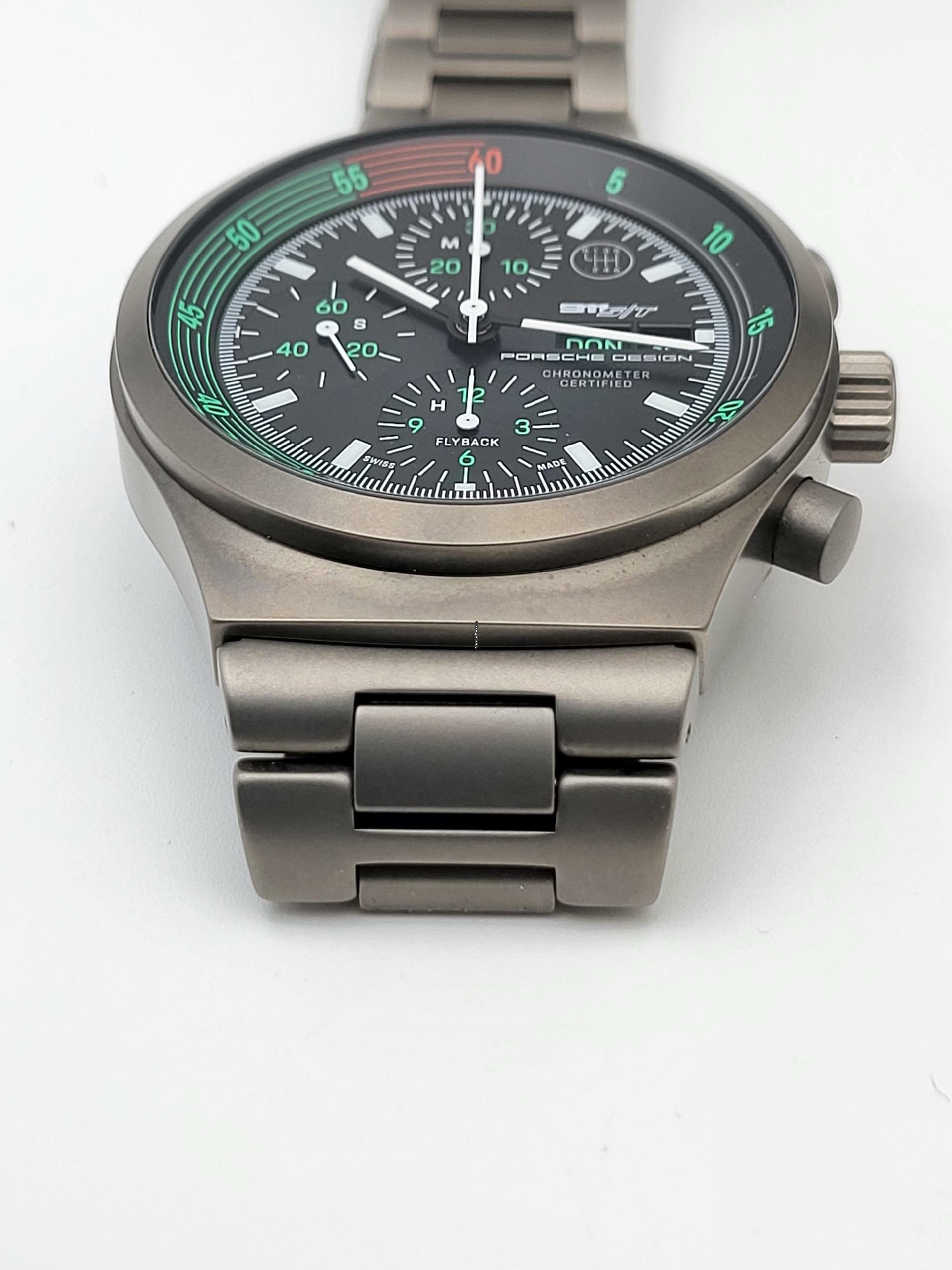 Thumbnail von Porsche Design 911 S/T Chronograph 1 Titan Limited Edition new Full Set