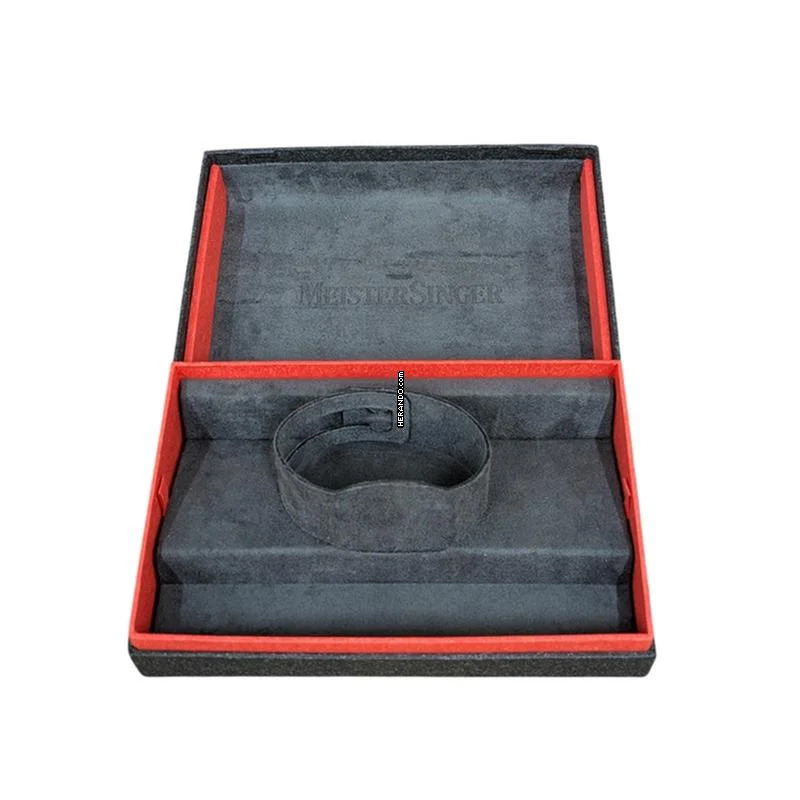 Thumbnail von Meistersinger Edition Black One Automatik Herrenuhr - Schwarz mit Gelb ED-PR-BLACK ONE