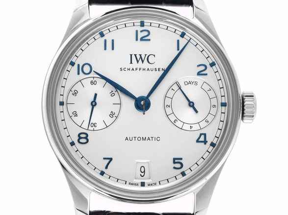  IWC Portugieser Automatik Ref.IW501702 2025 Full Set Ungetragen Portugieser Automatic Krokoleder Faltschließe 
