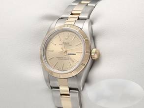 Thumbnail von Rolex Oyster Perpetual 26 26mm 2003 Edelstahl Gelbgold 750 Automatik Stahl Stainless Steel 18kt Yellow Gold Oyster-band Chronometer