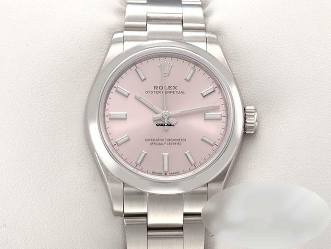 Rolex Oyster Perpetual 31 277200 Edelstahl Automatik Stahl Damen Lady Stainless Steel Oyster-band Chronometer