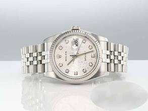 Thumbnail von Rolex Datejust 36 36mm 116234 2014 Stahl Weissgold 750 Diamanten Automatik Stainless Steel 18kt White Gold Jubilé-band Chronometer Oyster