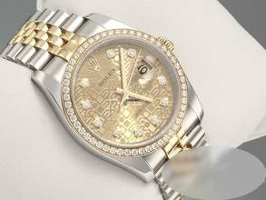 Thumbnail von Rolex Datejust 36 36mm 116243 2016 Stahl Gelbgold 750 Diamanten Automatik Stainless Steel 18kt Yellow Gold Jubilé-band Chronometer Oyster