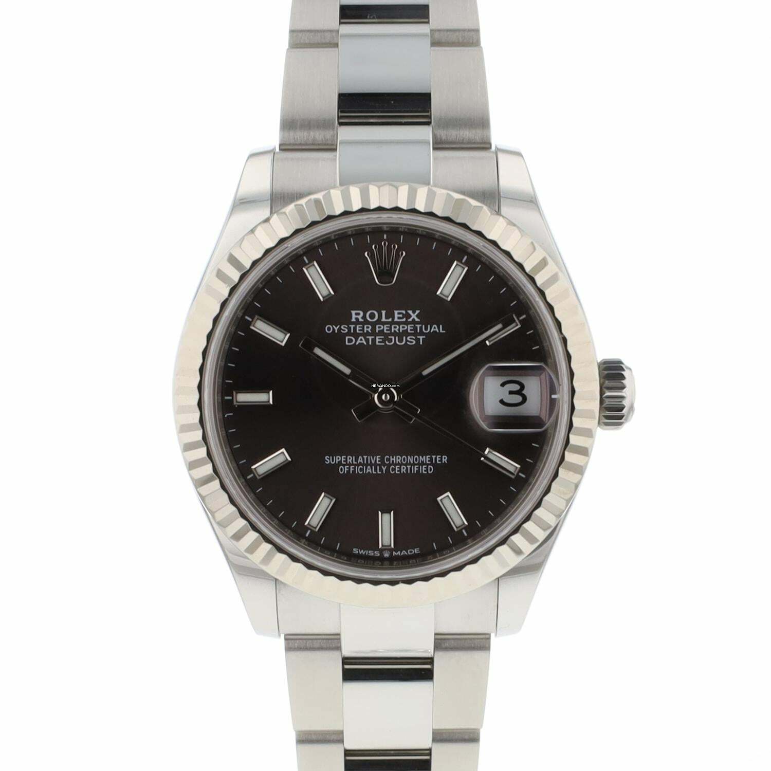  Rolex Datejust 31 Oyster Grey Dial 