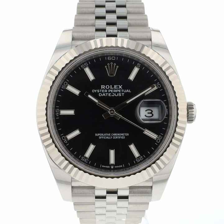  Rolex Datejust 41 Jubilee Black Dial NEW '24 