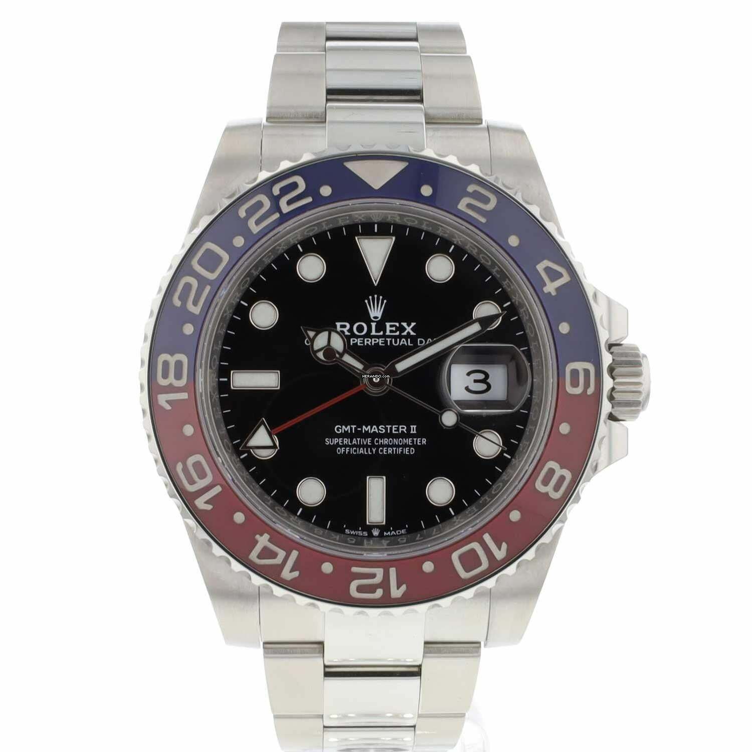  Rolex GMT-Master II 126710BLRO 