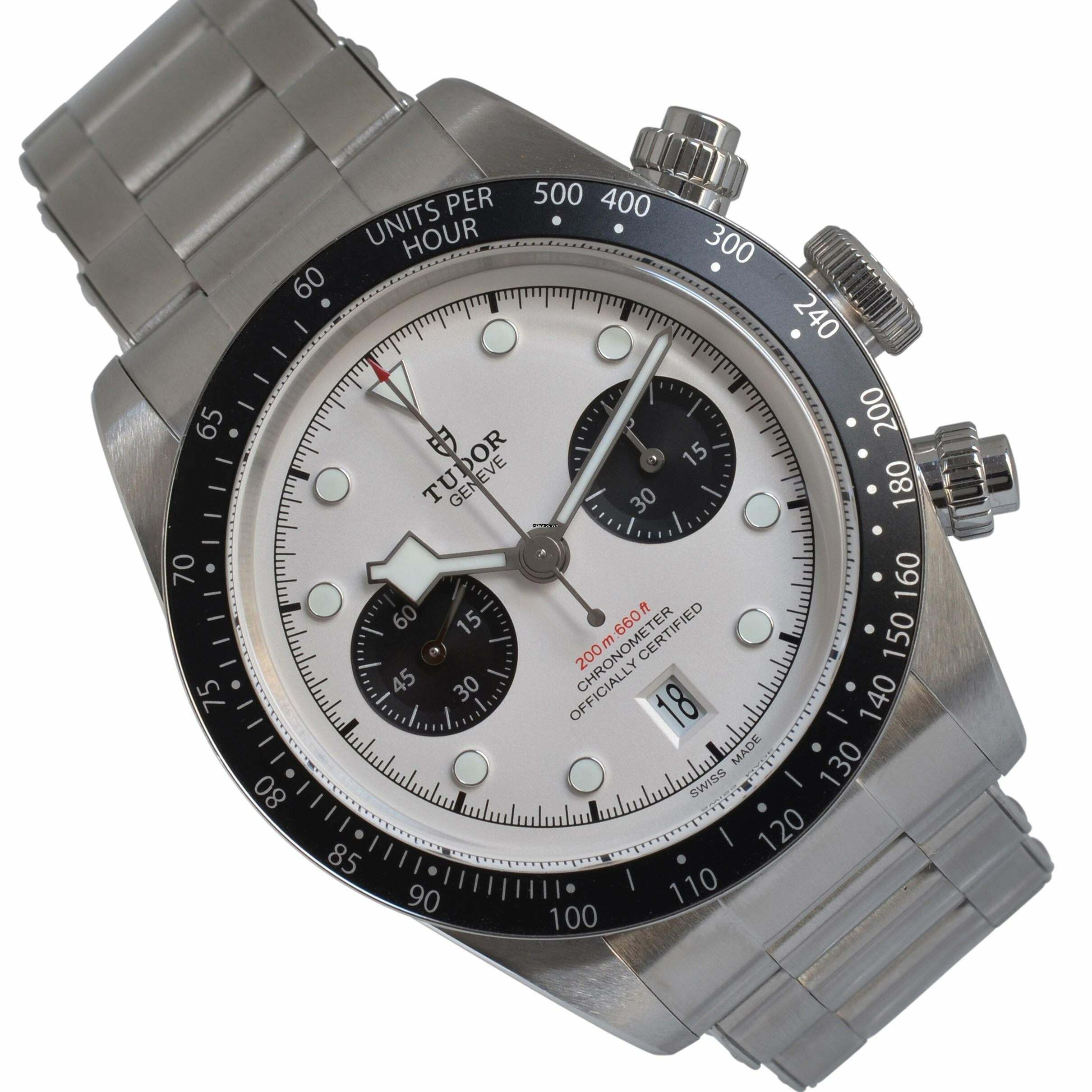  Tudor Black Bay Chrono Chronograph 79360N white dial Full Set 