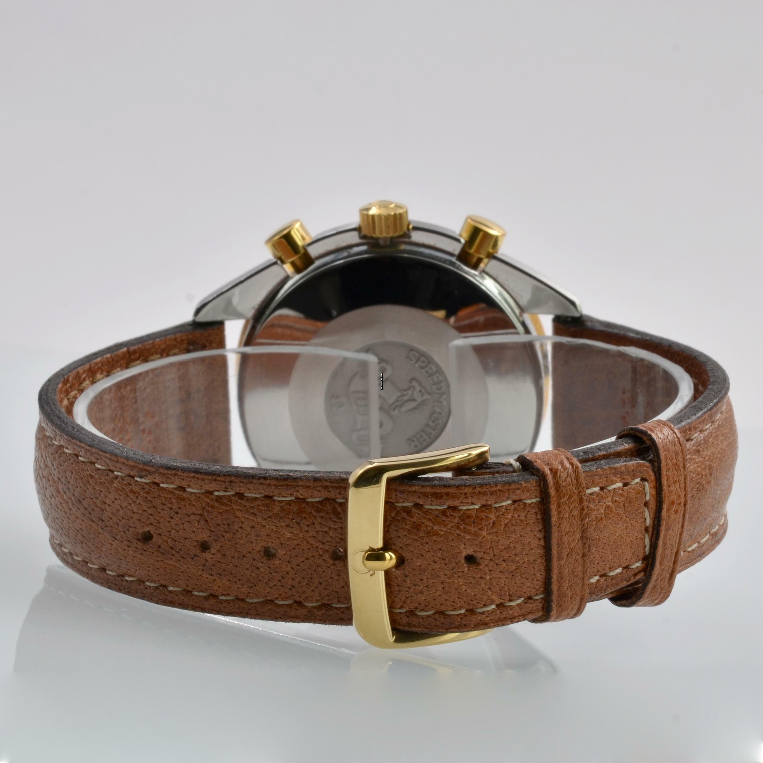 Thumbnail von Omega Speedmaster Reduced chronograph white dial Automatic 1994