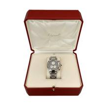 Thumbnail von Cartier Pasha 1352 chronograph 35MM Gray dial quartz year 1999