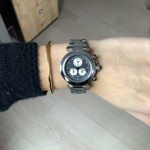 Thumbnail von Cartier Pasha 1352 chronograph 35MM Gray dial quartz year 1999