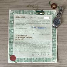 Thumbnail von Rolex Datejust 36 16014 blue dial Full Set 1979