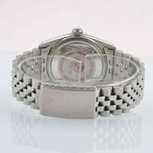 Thumbnail von Rolex Datejust 36 16014 blue dial Full Set 1979