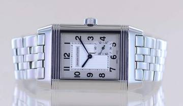 Thumbnail von Jaeger-LeCoultre Grande Reverso Stahl Klassiker 8-Tage Power Reserve arabic dial rar