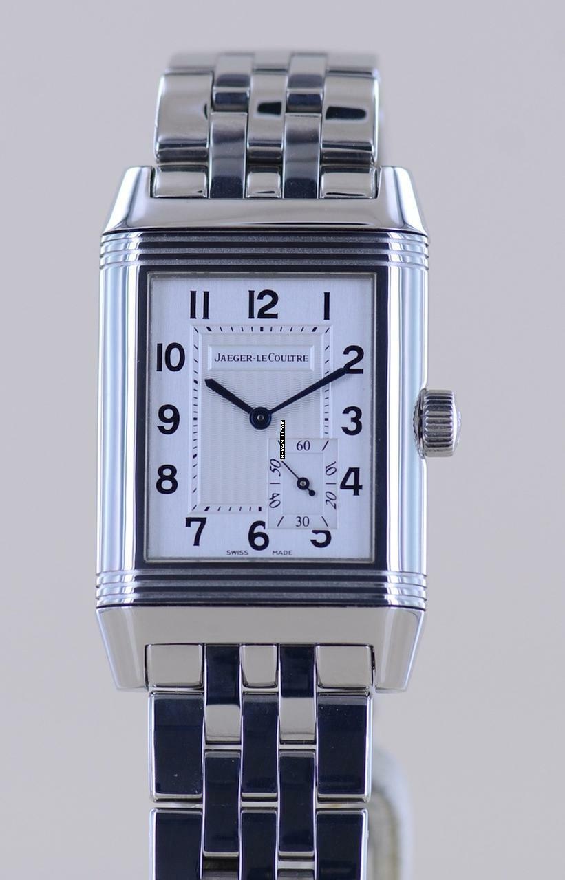  Jaeger-LeCoultre Grande Reverso Stahl Klassiker 8-Tage Power Reserve arabic dial rar 