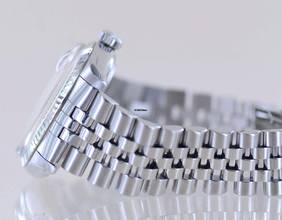 Thumbnail von Rolex Datejust 36 16014 silver Stick dial Jubiléband Stahl Weißgold 1978