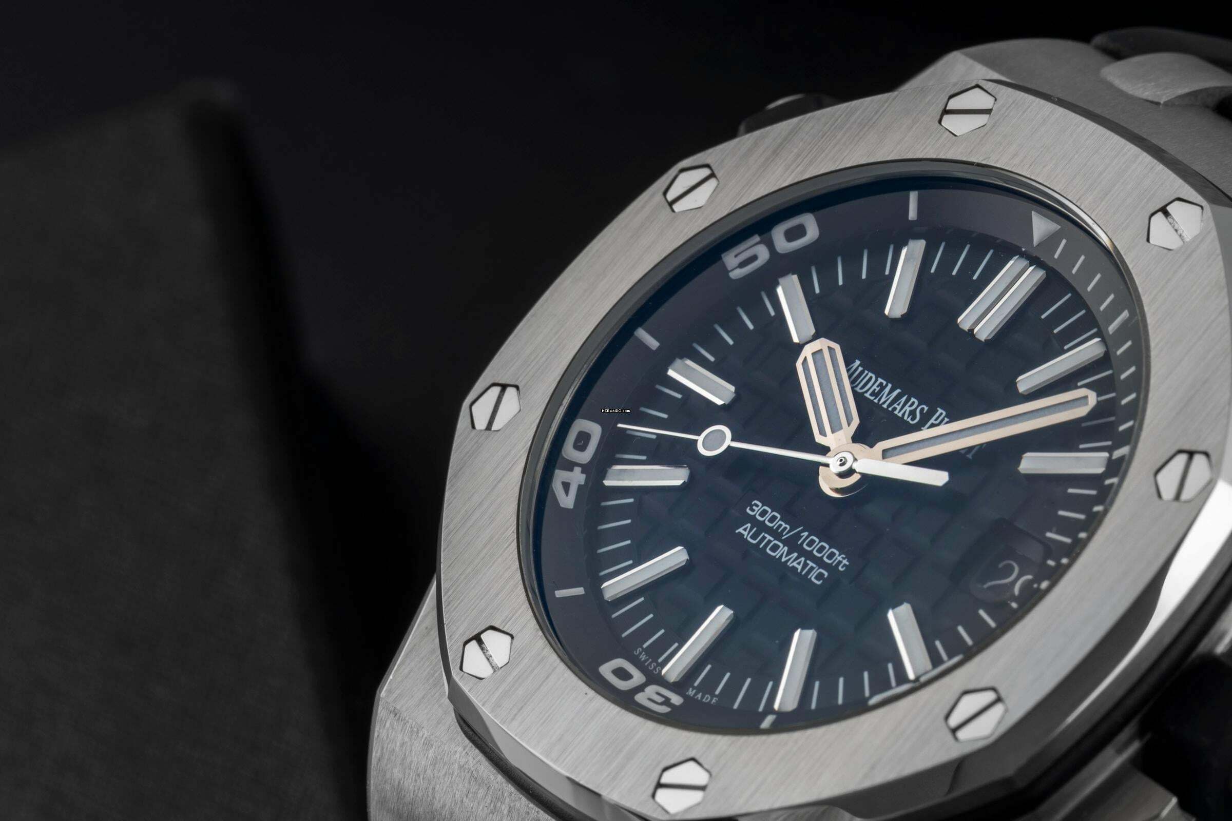 Thumbnail von Audemars Piguet Royal Oak Offshore Diver Stahl Automatik Ref 15710ST.00.A002CA.01 Box & Papiere