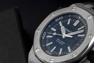 Thumbnail von Audemars Piguet Royal Oak Offshore Diver Stahl Automatik Ref 15710ST.00.A002CA.01 Box & Papiere