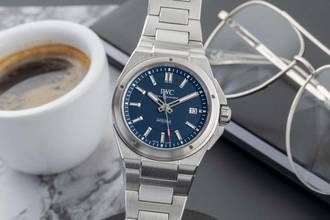 Thumbnail von IWC Ingenieur Automatic Laureus Sport Automatik Edelstahl Limited Ref. IW323909 B&P 2015