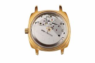 Thumbnail von Glashütte Original Spezimatic Messing vergoldet Automatik Herrenuhr Vintage Klassiker