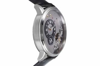 Thumbnail von Glashütte Original PanoInverse XL Stahl Handaufzug Herren Ref. 1-66-06-04-22-62 B&P 2017