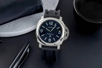 Thumbnail von Panerai Luminor Base Logo 44MM Edelstahl Handaufzug Herrenuhr Ref. PAM00000