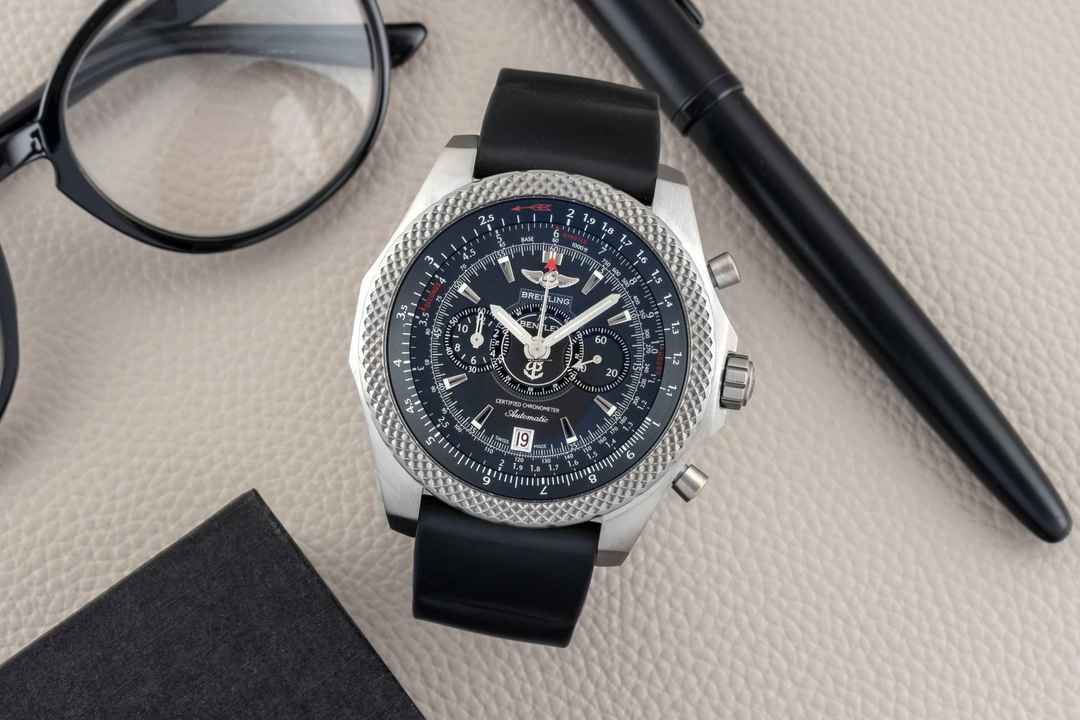  Breitling Bentley Supersports Light Body Titan Black Dial Chrono Ref. E27365 