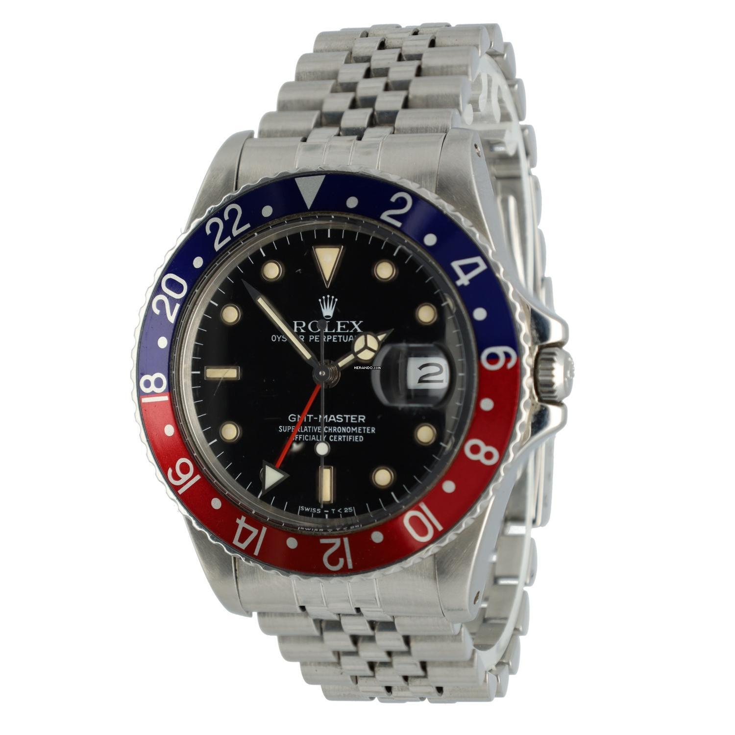 Thumbnail von Rolex GMT-Master Re.16750 Pepsi Full Set 1988