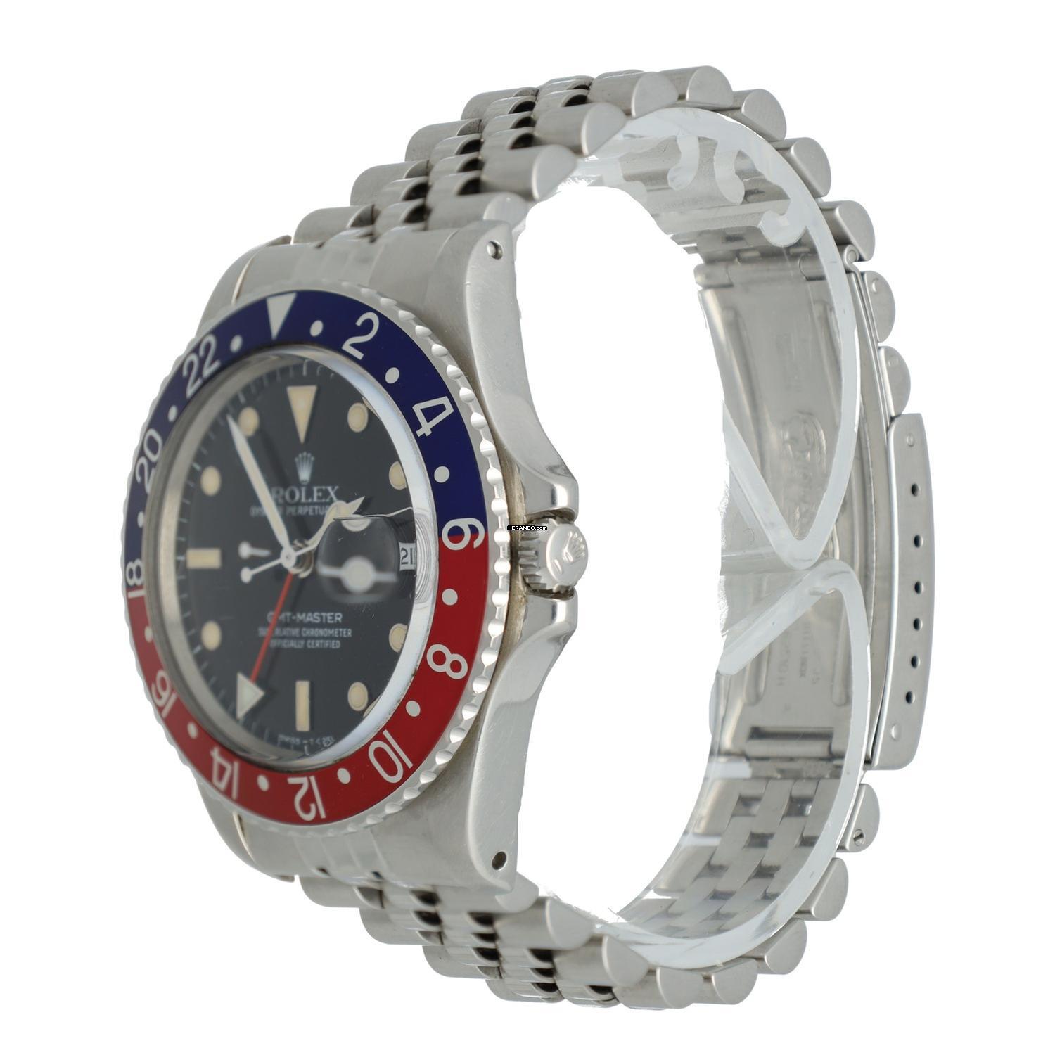 Thumbnail von Rolex GMT-Master Re.16750 Pepsi Full Set 1988