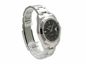 Thumbnail von Rolex Datejust II Edelstahl / Weißgold Ref. 116334 Schwarz R