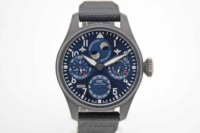  IWC Große Fliegeruhr Big Pilot Rodeo Drive Perpetual Calendar perfektes Fullset aus 2023 IWC Garantie bis 2031 