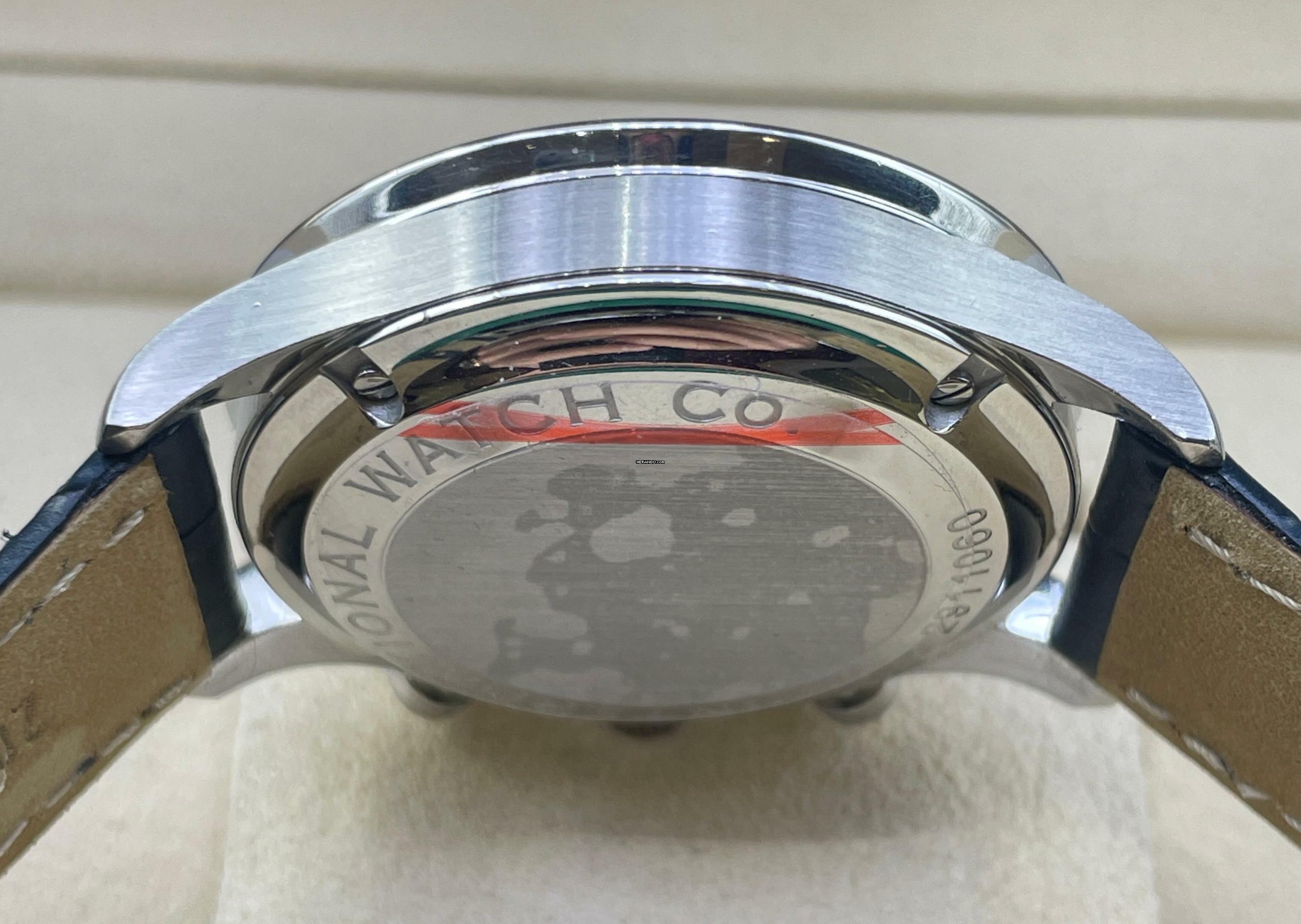 Thumbnail von IWC Portugieser Chronograph Portuguese Chronograph FULL SERVICED 2026 Watch only Top Condition + NEW Blue Strap