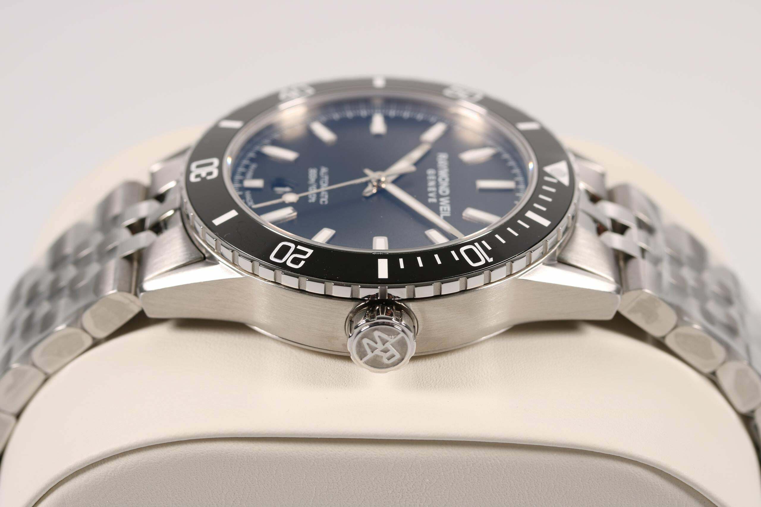 Thumbnail von Raymond Weil Freelancer Diver ref 2775-ST1-20051 – Neu 2026 – Vollverklebt – EU-Ware – MwSt. ausweisbar