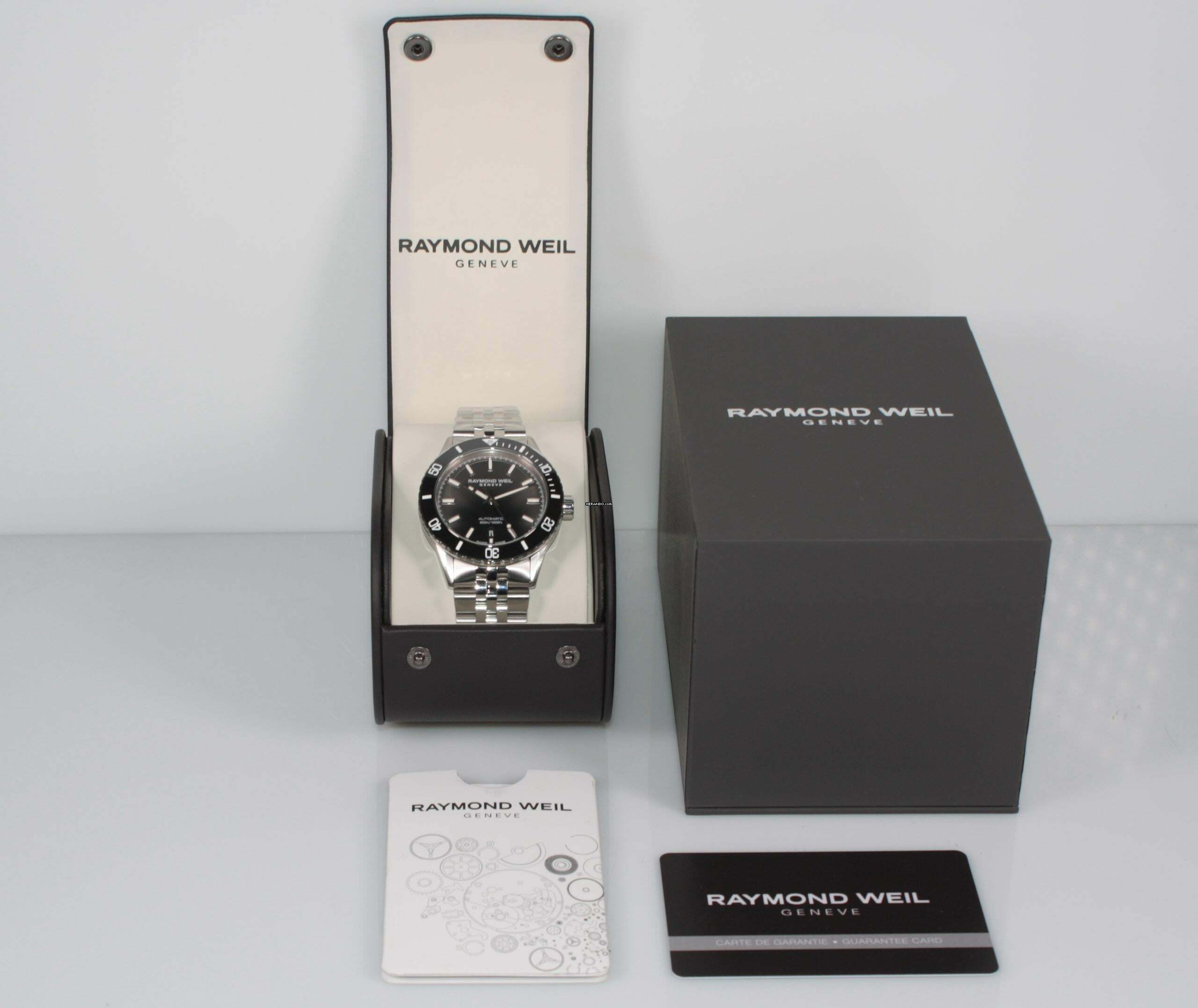 Thumbnail von Raymond Weil Freelancer Diver ref 2775-ST1-20051 – Neu 2026 – Vollverklebt – EU-Ware – MwSt. ausweisbar