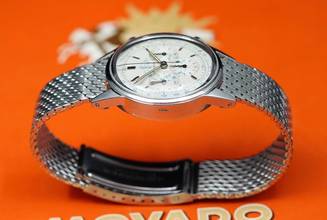 Thumbnail von Movado M95 Chronograph Sub Sea with Rare Dial and Bracelet Vintage