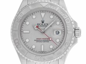 Thumbnail von Rolex Yacht-Master Ref.168622 2005 Full Set sehr gut Vintage Yacht-Master Medium Stahl 950 Platin