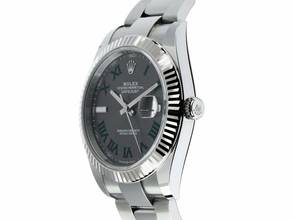 Thumbnail von Rolex Datejust 41 Wimbledon Ref.126334 2022 Full Set wie Neu Datejust Wimbledon Stahl 18kt Weißgold