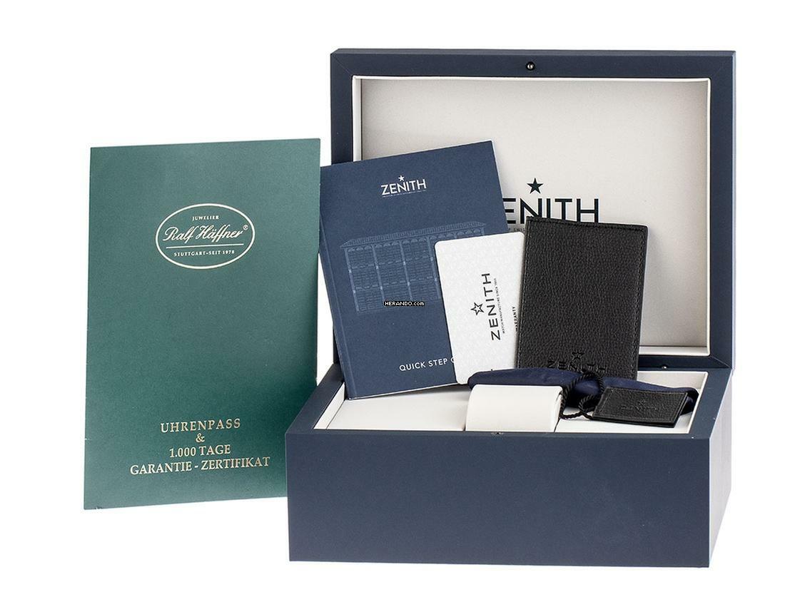 Thumbnail von Zenith Chronomaster Revival Shadow Ref.97.T384.4061/21.C822 2026 Full Set Ungetragen Chronomaster Revival Shadow Titan