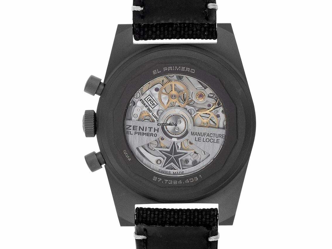 Thumbnail von Zenith Chronomaster Revival Shadow Ref.97.T384.4061/21.C822 2026 Full Set Ungetragen Chronomaster Revival Shadow Titan