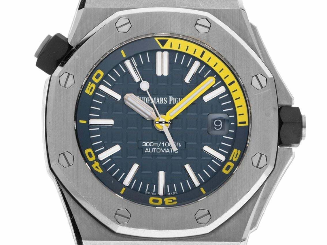 Thumbnail von Audemars Piguet Royal Oak Offshore Diver Ref.15710ST.OO.A027CA.01 2017 Full Set wie Neu Vintage Royal Oak Offshore