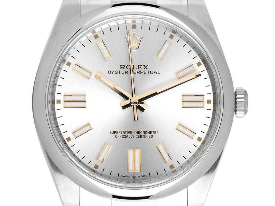  Rolex Oyster Perpetual 41 Ref.124300 2022 Full Set wie Neu Oyster Perpetual 