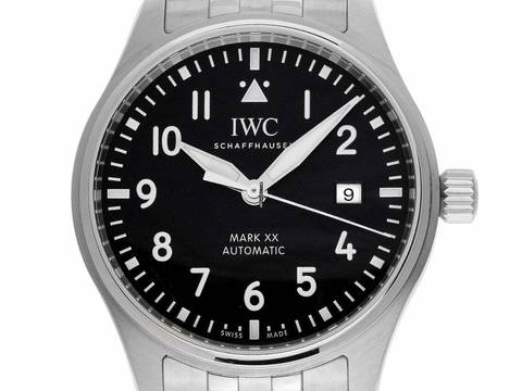  IWC Fliegeruhr Mark Pilot’s Watch Mark XX Ref.IW328202 2023 Full Set wie Neu Pilot’s Watch Mark XX 