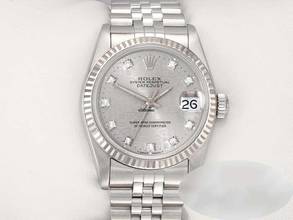 Thumbnail von Rolex Datejust 31 31mm 68274 1995 Stahl Weissgold 750 Diamanten Automatik Stainless Steel 18kt White Gold Jubilé-band Chronometer Oyster