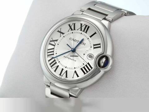  Cartier Ballon Bleu 42mm 42 Mm 2013 W69012z4 Edelstahl Automatik Herren Damen Stahl Steel 
