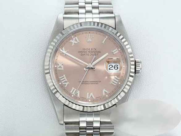  Rolex Datejust 36 36mm 16234 1997 Lc100 Edelstahl Weissgold 750 Automatik Stainless Steel 18kt White Gold Jubilé-band Chronometer Oyster 